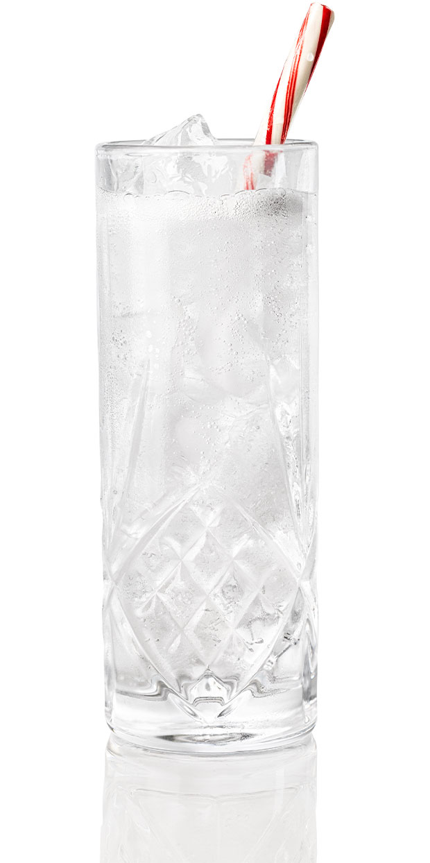 Candy Cane Gin and Tonic